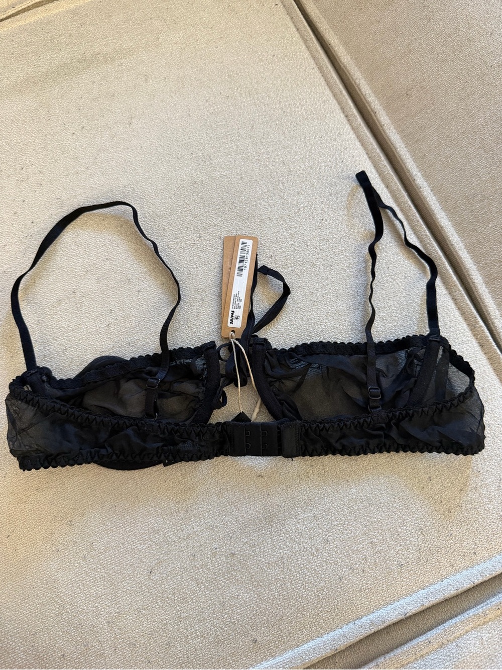 SKIMS Sheer romance balconette bra - Picture 4 of 5